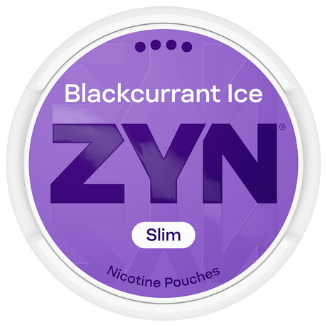 ZYN Blackcurrant Ice Slim S4-Nikotinposer-Tobax