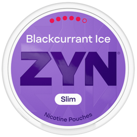 ZYN Blackcurrant Ice Slim S5-Nikotinposer-Tobax