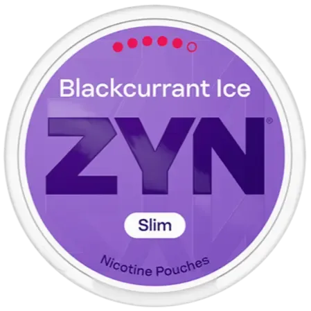 ZYN Blackcurrant Ice Slim S5-Nikotinposer-Tobax