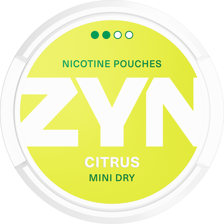 ZYN Citrus Mini S2-Nikotinposer-Tobax