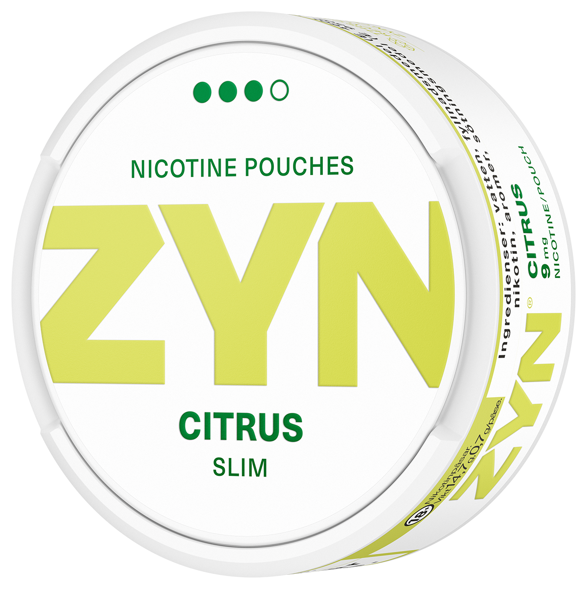 ZYN Citrus Slim S3