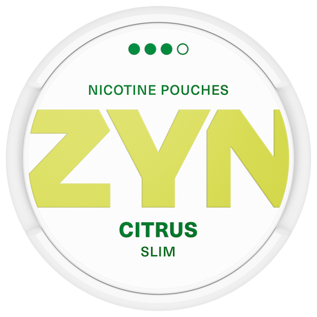 ZYN Citrus Slim S3-Nikotinposer-Tobax