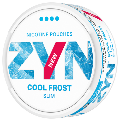 ZYN Cool Frost Slim S4-Nikotinposer-Tobax