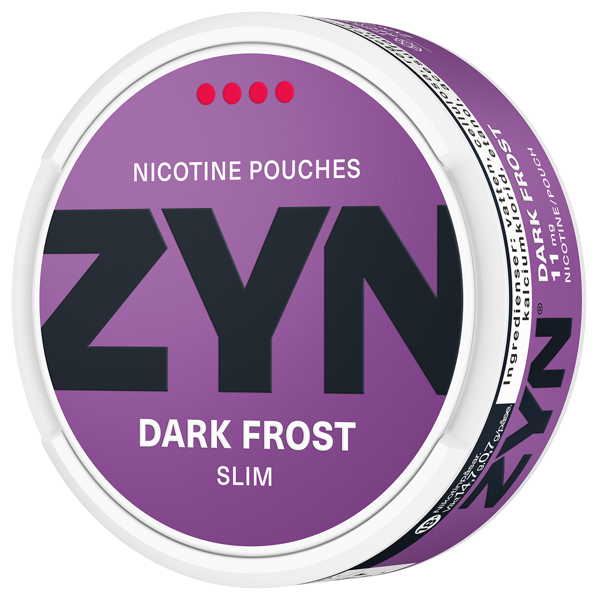 ZYN Dark Frost Slim S4