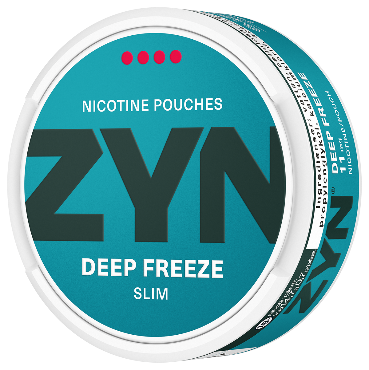 ZYN Deep Freeze Slim S4