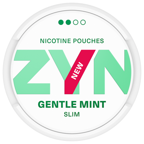 ZYN Gentle Mint Slim S2-Nikotinposer-Tobax