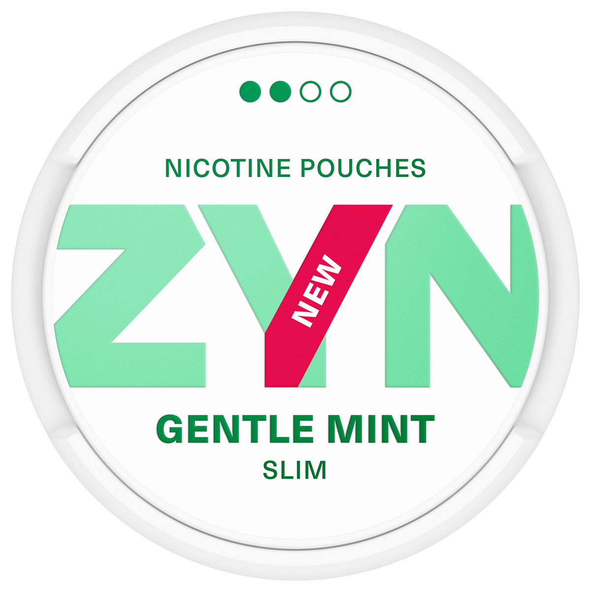 ZYN Gentle Mint Slim S2-Nikotinposer-Tobax