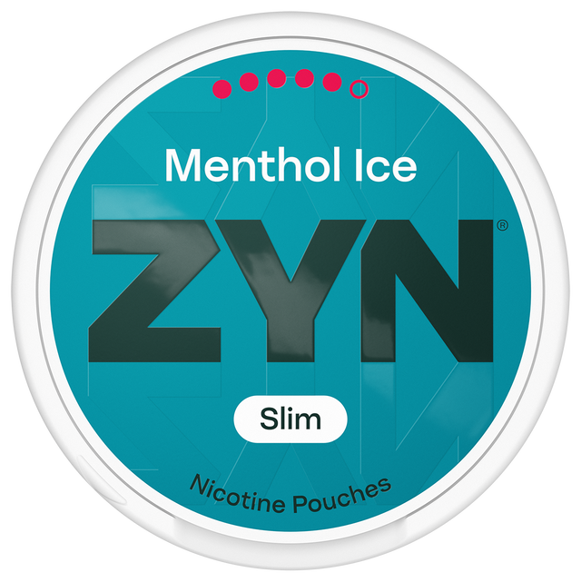 ZYN Menthol Ice Slim S5-Nikotinposer-Tobax