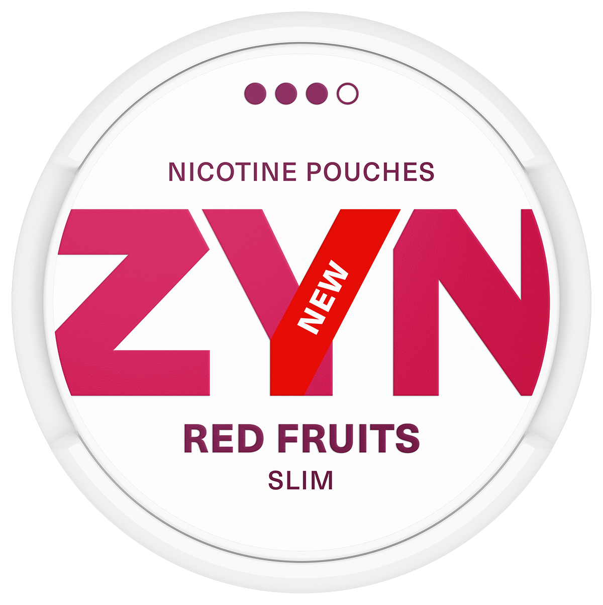 ZYN Red Fruits Slim S3-Nikotinposer-Tobax