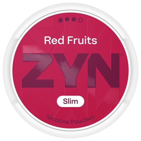 ZYN Red Fruits Slim S3-Nikotinposer-Tobax