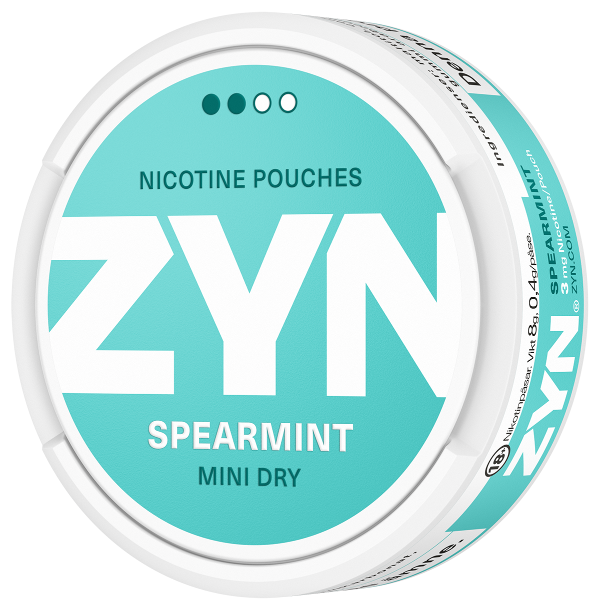 ZYN Spearmint Mini Dry S2