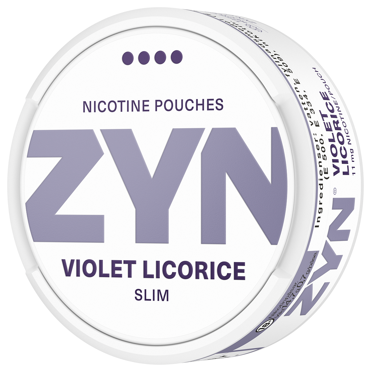 ZYN Violet Licorice Slim S4