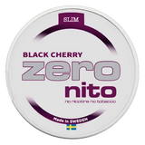Zeronito Black Cherry Slim-Nikotinfritt Snus-Tobax