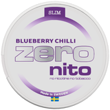 Zeronito Blueberry Chilli Slim-Nikotinfritt Snus-Tobax