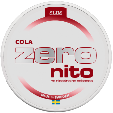 Zeronito Cola Slim-Nikotinfritt Snus-Tobax