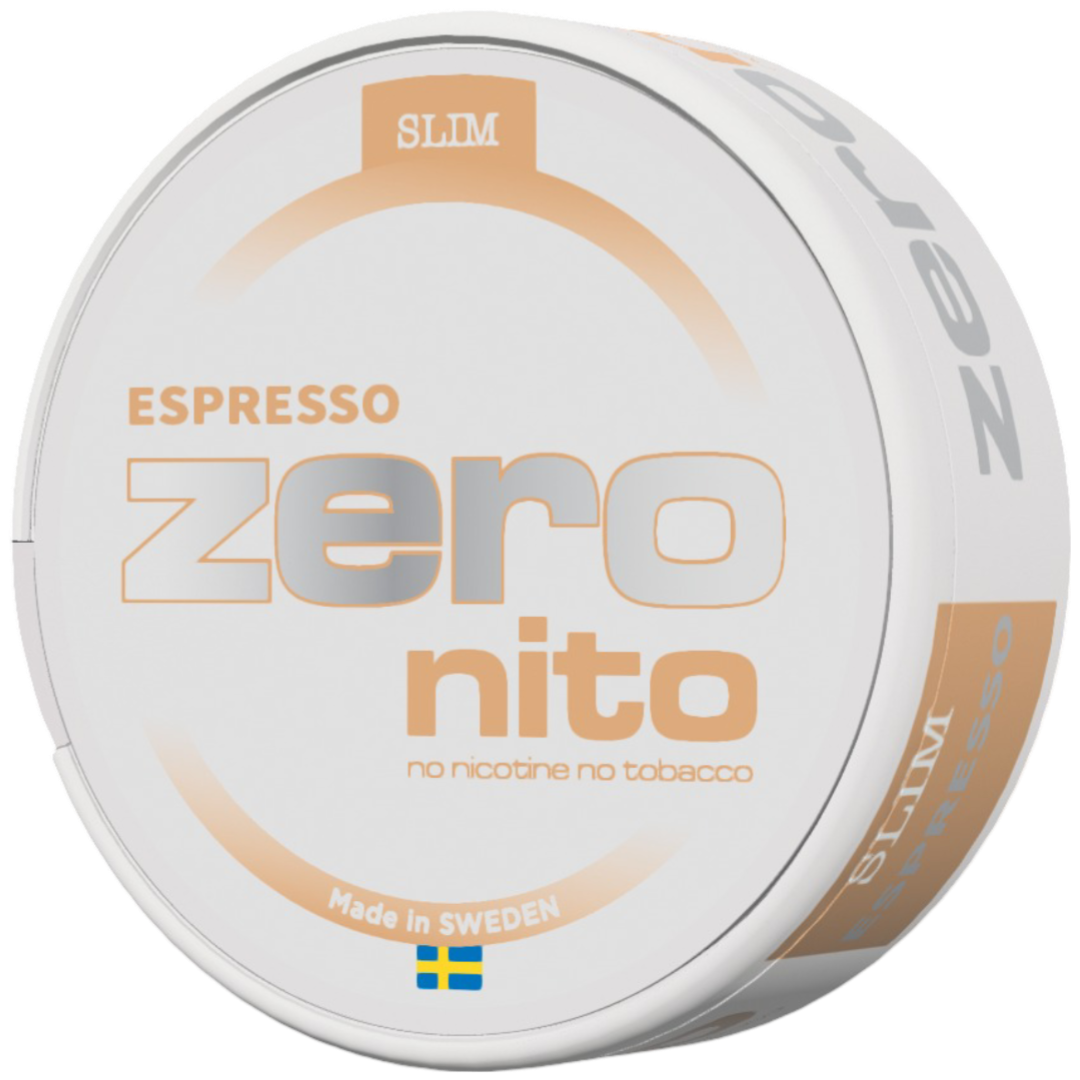 Zeronito Espresso Slim-Nikotinfritt Snus-Tobax