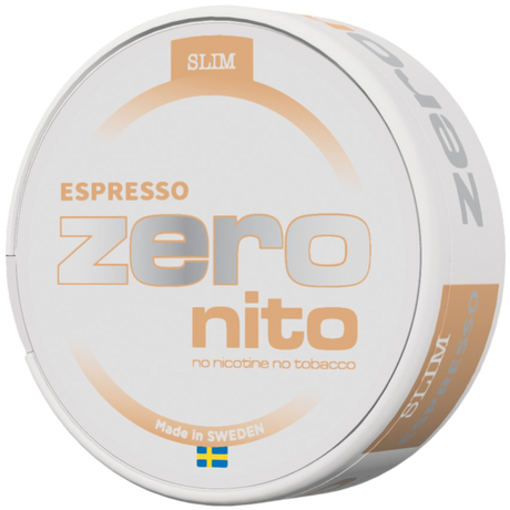 Zeronito Espresso Slim-Nikotinfritt Snus-Tobax