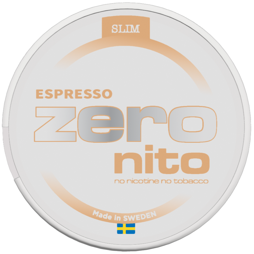 Zeronito Espresso Slim-Nikotinfritt Snus-Tobax