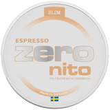 Zeronito Espresso Slim-Nikotinfritt Snus-Tobax