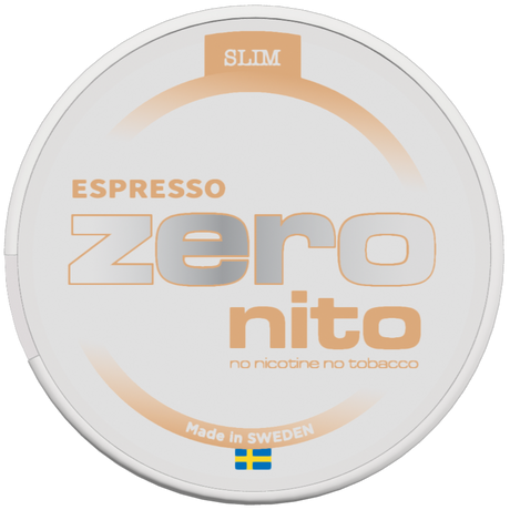 Zeronito Espresso Slim-Nikotinfritt Snus-Tobax