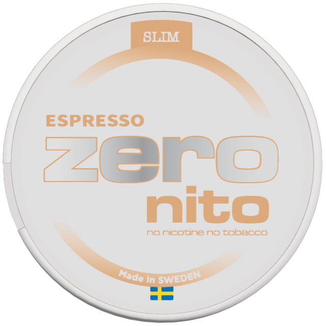 Zeronito Espresso Slim-Nikotinfritt Snus-Tobax