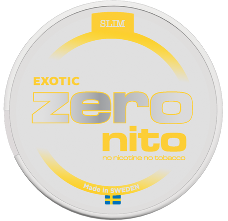 Zeronito Exotic Slim-Nikotinfritt Snus-Tobax