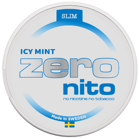 Zeronito Icy Mint Slim-Nikotinfritt Snus-Tobax