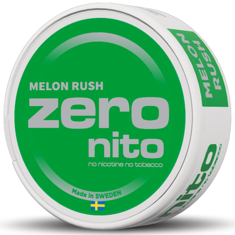 Zeronito Melon Rush-Nikotinfritt Snus-Tobax