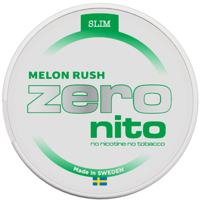 Zeronito Melon Rush Slim-Nikotinfritt Snus-Tobax
