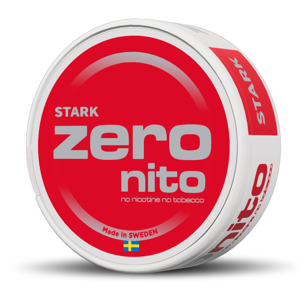 Zeronito Stark-Nikotinfritt Snus-Tobax