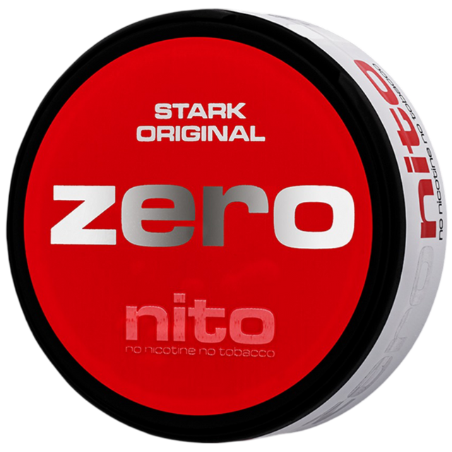 Zeronito Stark Original-Nikotinfritt Snus-Tobax