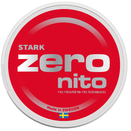 Zeronito Stark-Nikotinfritt Snus-Tobax