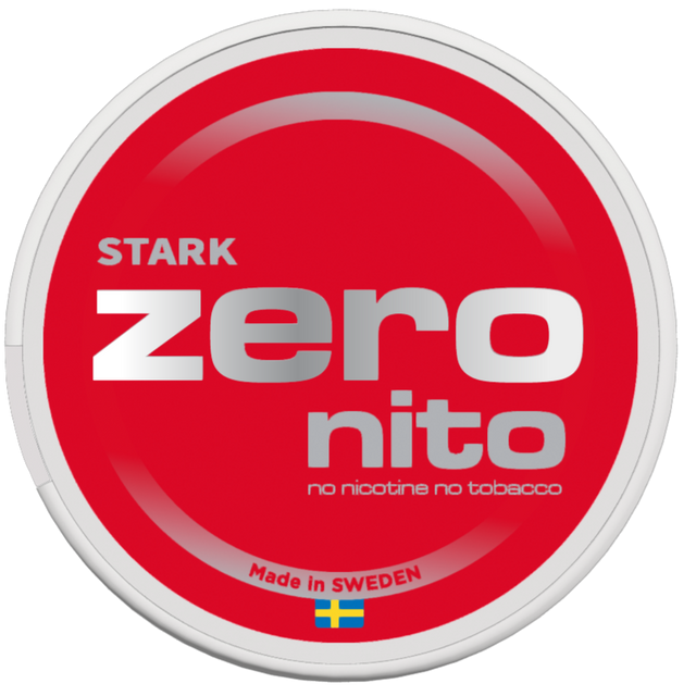 Zeronito Stark-Nikotinfritt Snus-Tobax
