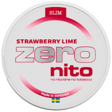 Zeronito Strawberry Lime Slim-Nikotinfritt Snus-Tobax