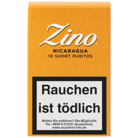 Zino Nicaragua Short Puritos/10-Tobax