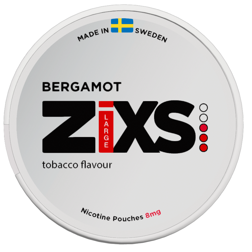 Zixs Bergamot-Nikotinposer-Tobax