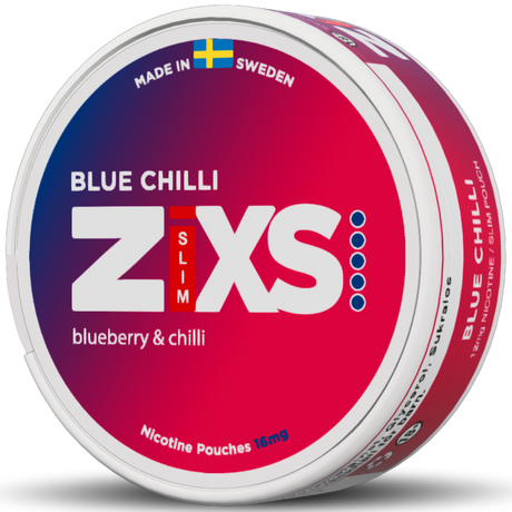 Zixs Blue Chilli Slim-Nikotinposer-Tobax