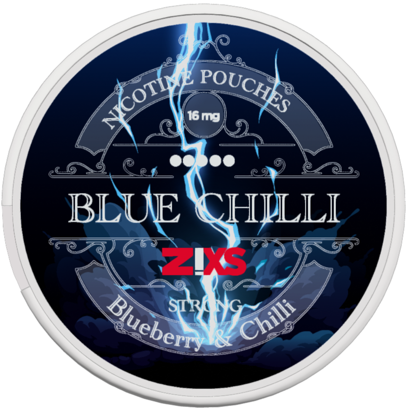 Zixs Blue Chilli Slim-Nikotinposer-Tobax