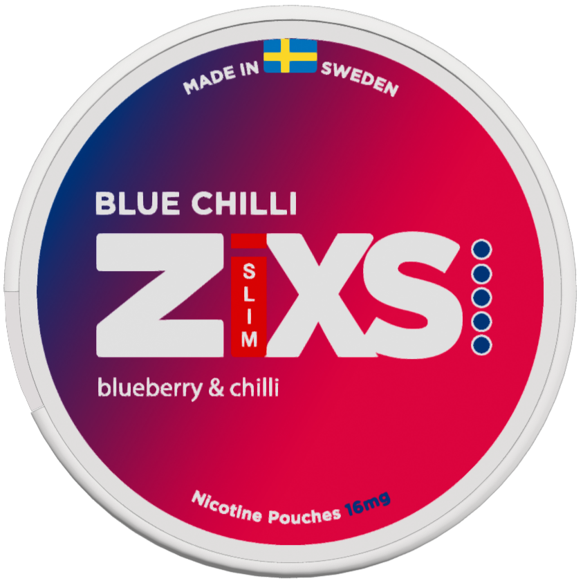 Zixs Blue Chilli Slim-Nikotinposer-Tobax
