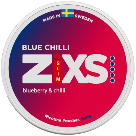 Zixs Blue Chilli Slim-Nikotinposer-Tobax