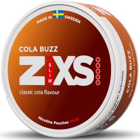 Zixs Cola Buzz Slim-Nikotinposer-Tobax