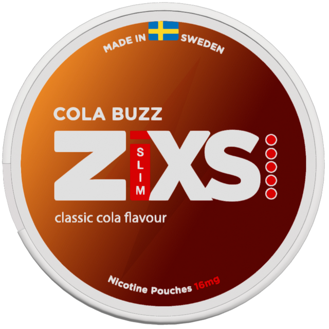 Zixs Cola Buzz Slim-Nikotinposer-Tobax