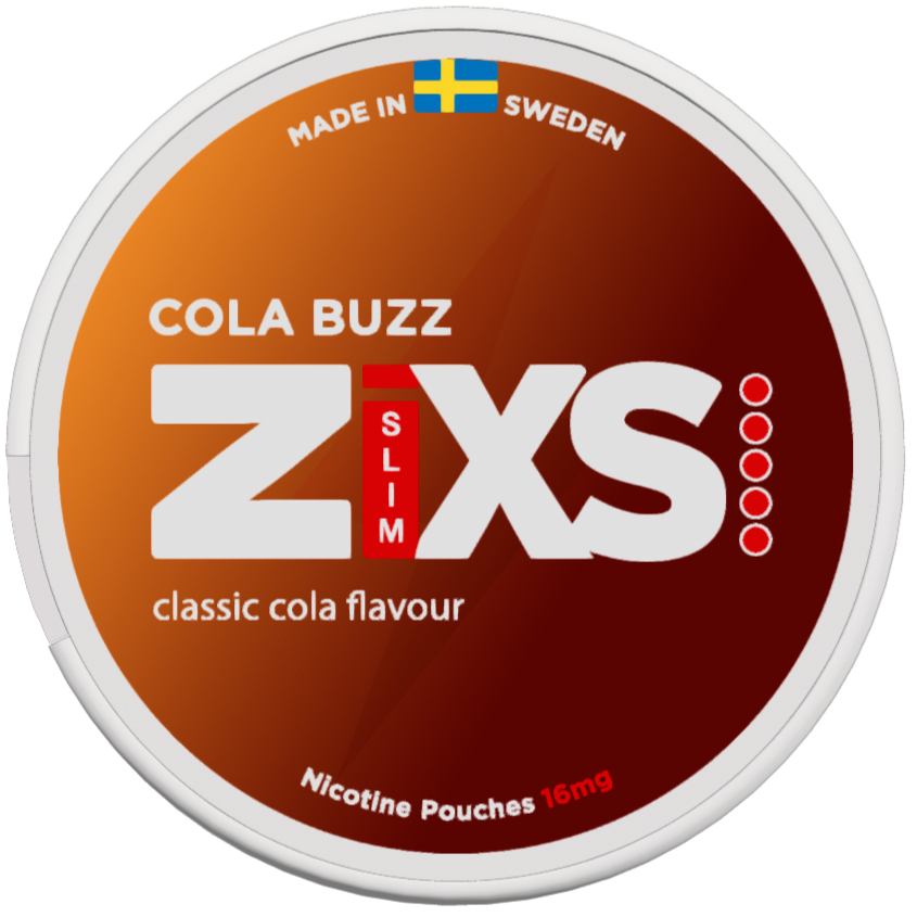 Zixs Cola Buzz Slim-Nikotinposer-Tobax