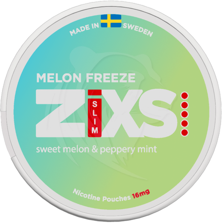 Zixs Melon Freeze Slim-Nikotinposer-Tobax