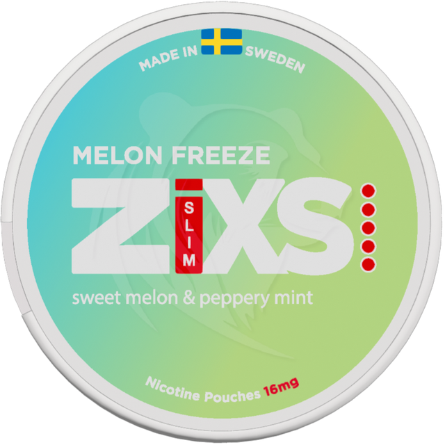 Zixs Melon Freeze Slim-Nikotinposer-Tobax