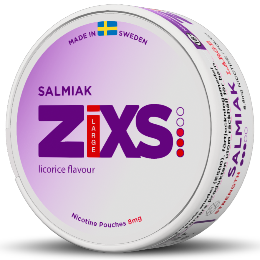 Zixs Salmiak-Nikotinposer-Tobax