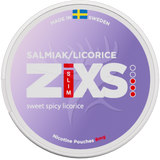 Zixs Salmiak Slim-Nikotinposer-Tobax