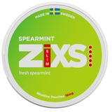 Zixs Spearmint Slim-Nikotinposer-Tobax