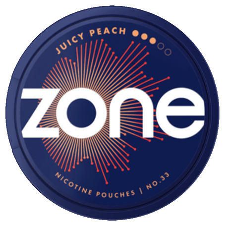 Zone Juicy Peach Strong-Nikotinposer-Tobax