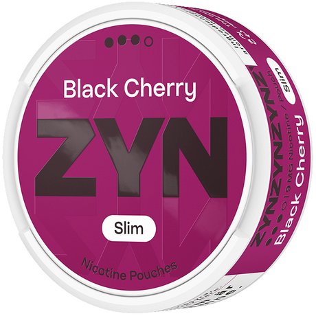 Zyn Black Cherry Slim Side